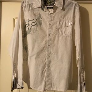Men’s Fox button down shirt